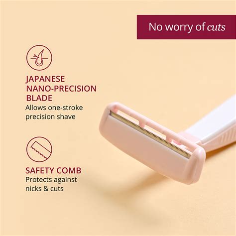 Carmesi Bikini Razor For Women For Irritation Free Shaving Of Bikini Line No Cuts Pack Of