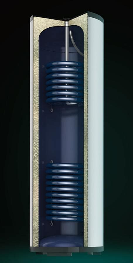 OEM Enamel Coil 100 500L Hot Water Storage Water Tank For Water Heater China Water Tank And