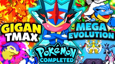 Pokemon Gba Rom Hack 2024 With Mega Evolution Gigantamax New Story Gen 1 8 And More Youtube