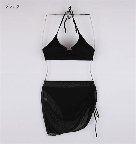 楽天市場セット商品全2色カバーアップビキニセット ホワイト ブラック S M Laz37 bikini sun 230613 シナモンガール Cinnamon Girl