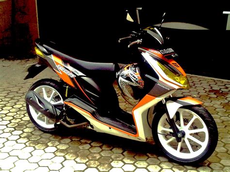 Modifikasi Motor Beat Keren Homecare