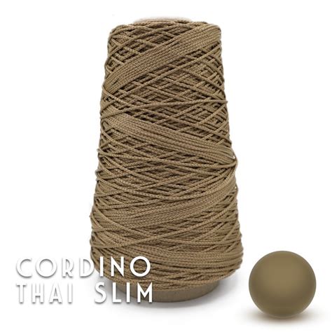 Thai Slim Beige Cordon 1 7 Mm Pour Sacs Tessiland