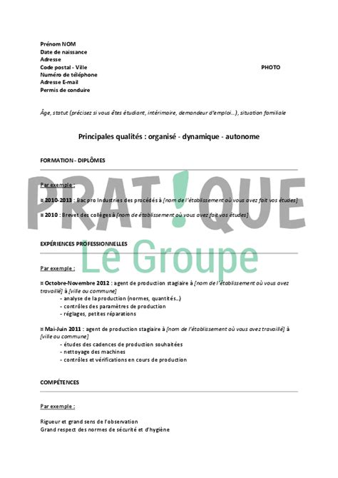 Lettre De Motivation Agent De Production Interim Laboite Cv Fr