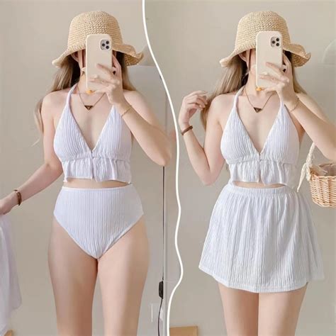 In Lace Bikini Summer Outfit Women Beach Rush Guard For Women Swimsuit Shopee Philippines