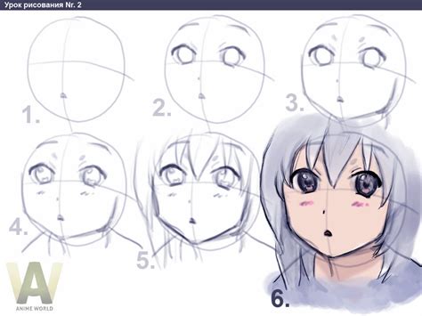 Step By Step Drawing Anime Faces At Getdrawings Free Download