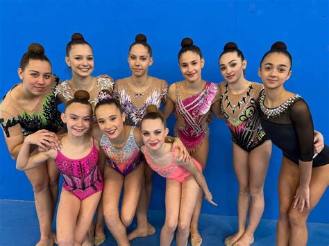 El Club Ros De Gimnasia R Tmica Medallas En El Campeonato