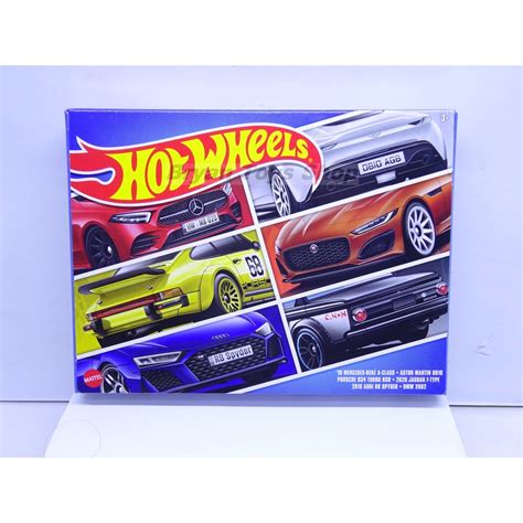 Hot Wheels European Set Pack Of Pcs Porsche Turbo BMW Shopee Malaysia