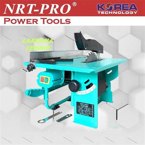 Jual Table Saw Ts Inch Hd Meja Gergaji Potong Circular Nrt Pro Ts