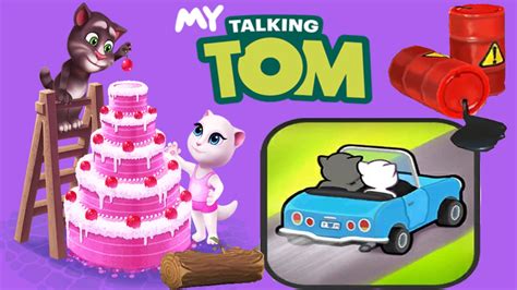 My Talking Tom Hit The Road Try To Beat My Record Gameplay Hd