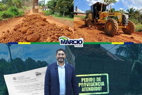 Vereador M Rcio Pacele Comemora Sucesso Do Pedido De Provid Ncia Para