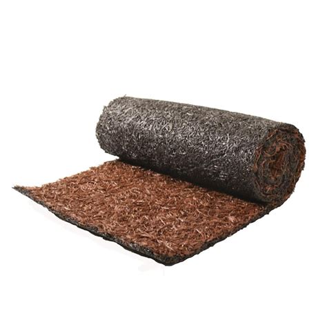 Backyard Expressions 6-ft x 0.75-in Mulch Mat Red/Brown Rubber ...