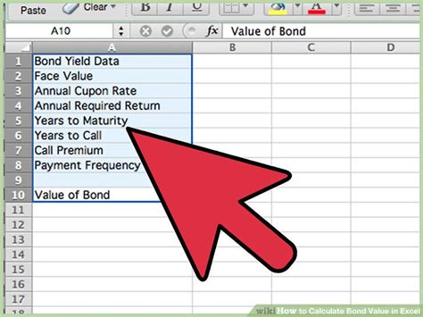 3 Ways To Calculate Bond Value In Excel Wikihow