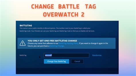 How to change your battle tag in Overwatch 2 - YouTube