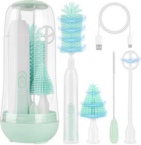 Amazon Electric Baby Bottle Brush Cleaner Rechargeable Travel