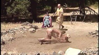 Bronzed Gods Wrestle Naked In Greek Games Xxx Mobile Porno Videos