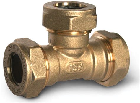 Тройник быстросборный для гофрированных труб Neptun IWS 15х15х15 268954 ...