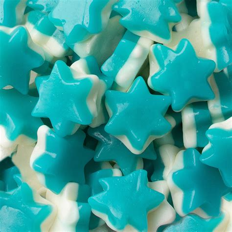 Blue And White Gummy Stars • Gummies And Jelly Candy • Bulk Candy • Oh Nuts®