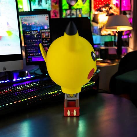 Pika Hot Air Baloon 3D Printed Model Pokemon Game Collectible