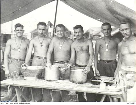 Noemfoor Island Dutch New Guinea Group Portrait Of Bare