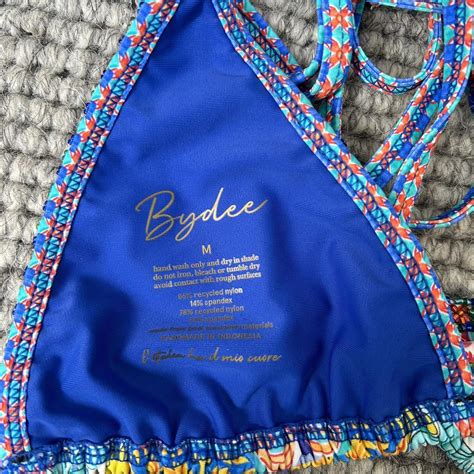 Bydee Bikini Top And Bottom Never Worn Top M Depop