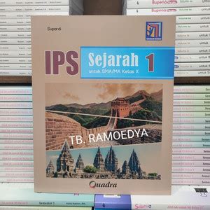 Jual Buku Ips Sejarah Sma Ma Kelas X Kurikulum Merdeka Quadra Jakarta