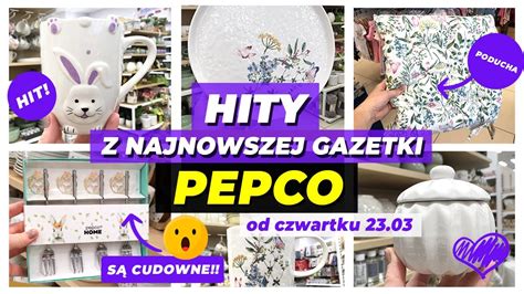 PEPCO HITY Z GAZETKI SAME NOWOŚCI WIDELCE WIELKANOCNE PODUSZKA