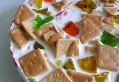 Торт "Мозаика" - пошаговый рецепт с фото на Повар.ру