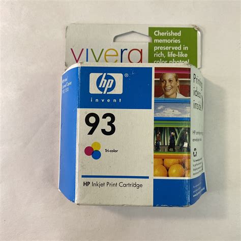 NEW GENUINE OEM HP 93 Original Ink Toner Cartridge CMY Tri Color