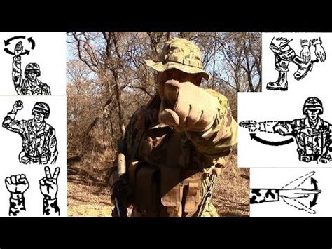 INFANTRYMAN'S GUIDE: Basic Hand & Arm Signals - YouTube