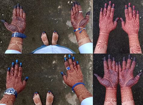 Hi All. I am 25 years old boy from India. Got mehendi (henna) and nail ...