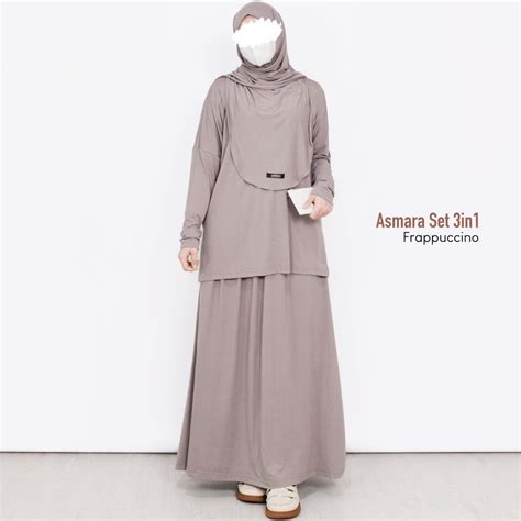 Jual Mininos Asmara Set In Setelan Atasan Remaja Muslim Baju Atasan