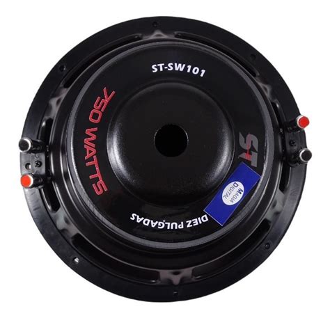 Subwoofer Pulg Scandaltek St Sw Watts Doble Bobina Env O Gratis