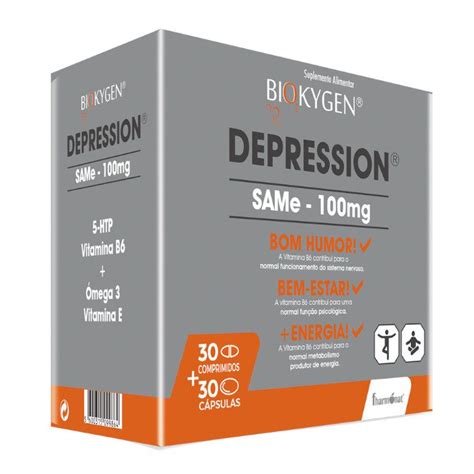 Biokygen Depression Sam E 30 Comp 30 Cáps Fharmonat Natura24