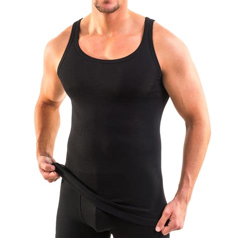 HERMKO 3000 4er Pack Herren Tank Top auch in Übergrößen Bio Baumwolle