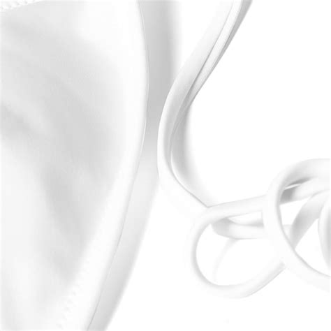 Calvin Klein Women S CK Swim Logo Triangle Bikini Top In White Calvin Klein