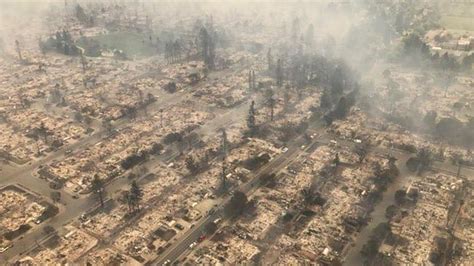 California Fires Death Toll Rises As Firestorm Engulfs Northern