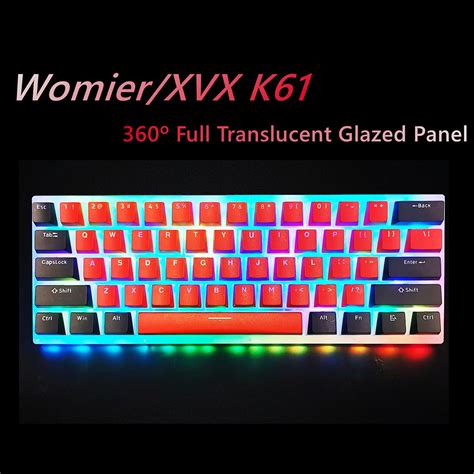 Buy Xvx Womier K Percent Keyboard Hot Swappable Rgb Keyboard Custom Mechanical Keyboard