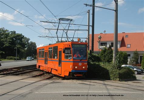 Tatra T6 NF Beiwagen In Rostock