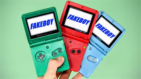 Chinas New Fake Gameboy Advance Sps Youtube