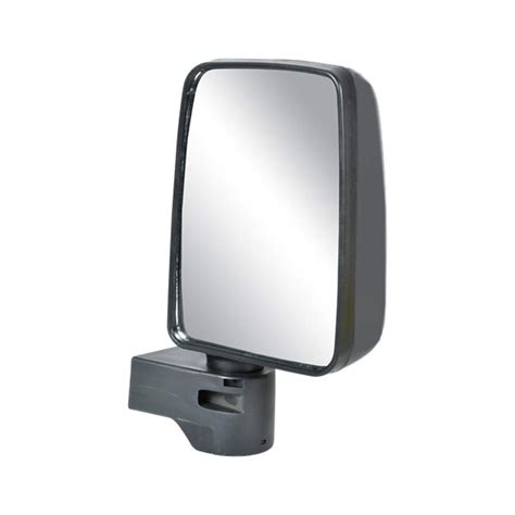 Uno Minda Rv R Shatterproof Glass Rear View Mirror Black Right