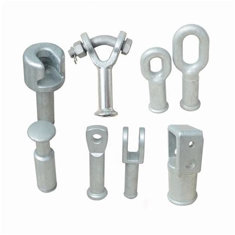 Electric Power Fittings Forged Galvanized Steel Alluminumalloy Pole