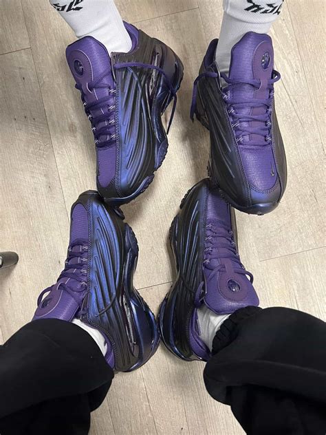 Drake S Nocta X Nike Hot Step Eggplant Is Metallic Purple