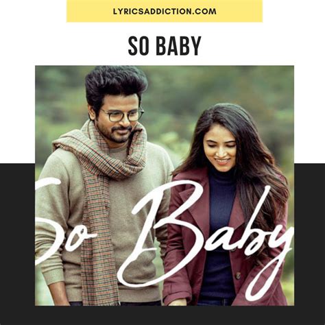 SO BABY LYRICS DOCTOR | LYRICS ADDICTION
