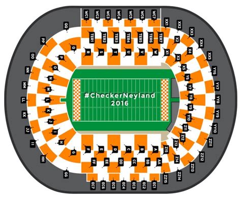 Neyland Stadium Seating View | Cabinets Matttroy