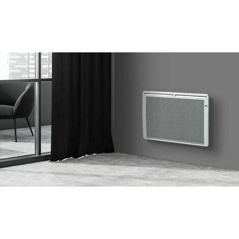 Radiateur Panneau Rayonnant Tactile Aluminium Blanc 1000W SARGAS