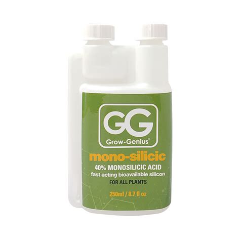 Grow Genius 40 Mono Silicic Acid Silica Plant Supplements And Additives