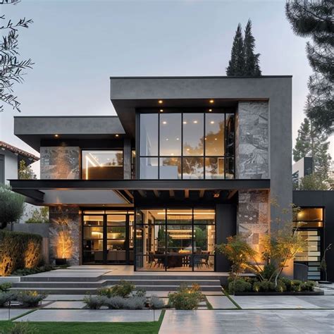 amazing manor facades  minimalist themes focus  simplicity