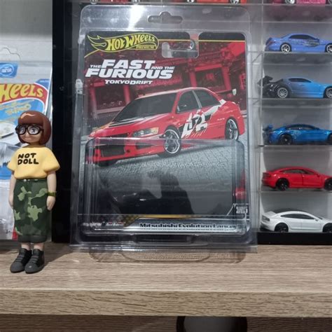 Custom Card Mitsubishi Evolution Lancer Ix Set Fast Furious Tokyo Drift Hot Wheels Premium