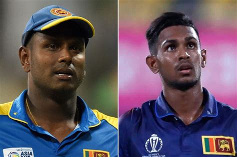 Angelo Mathews To Replace Matheesha Pathirana In Sri Lankas World Cup