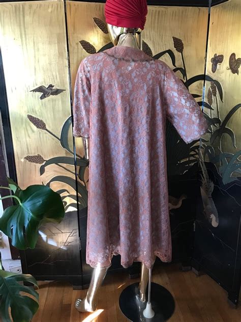 Vintage Nightgown Peignoir Lingerie Set Gem